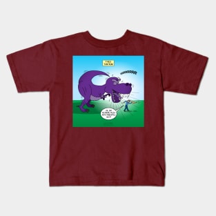 T-Rex Temper Tantrum Kids T-Shirt